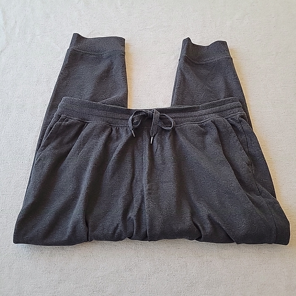 Orvis‎ Charcoal Gray Ribbed Waistband Joggers